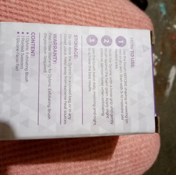 Dylonic exfoliating brush and tweezers set razor bumps and ingrown hairs be gone - Picture 8 of 8